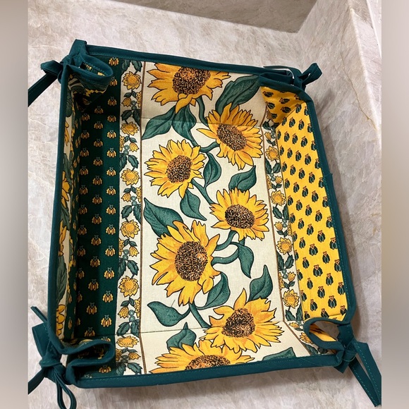 French Square Basket Aix En Provence, France 8" - Picture 1 of 7